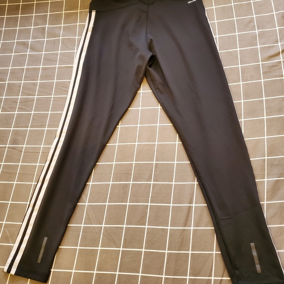 Addidas 3 stripe tights,Addidas sport bra,crop top - Picture 4 of 9